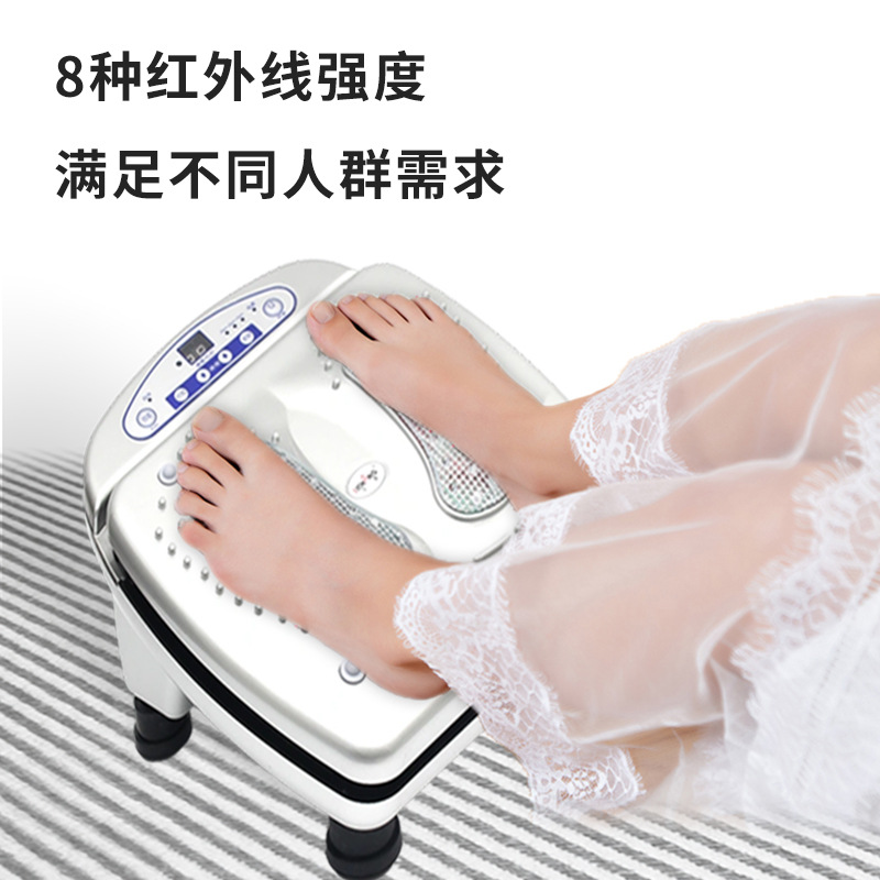 Lichang Qi and blood circulation machine nourishing vitality foot massage machine foot massage machine infrared heating foot vibration massager