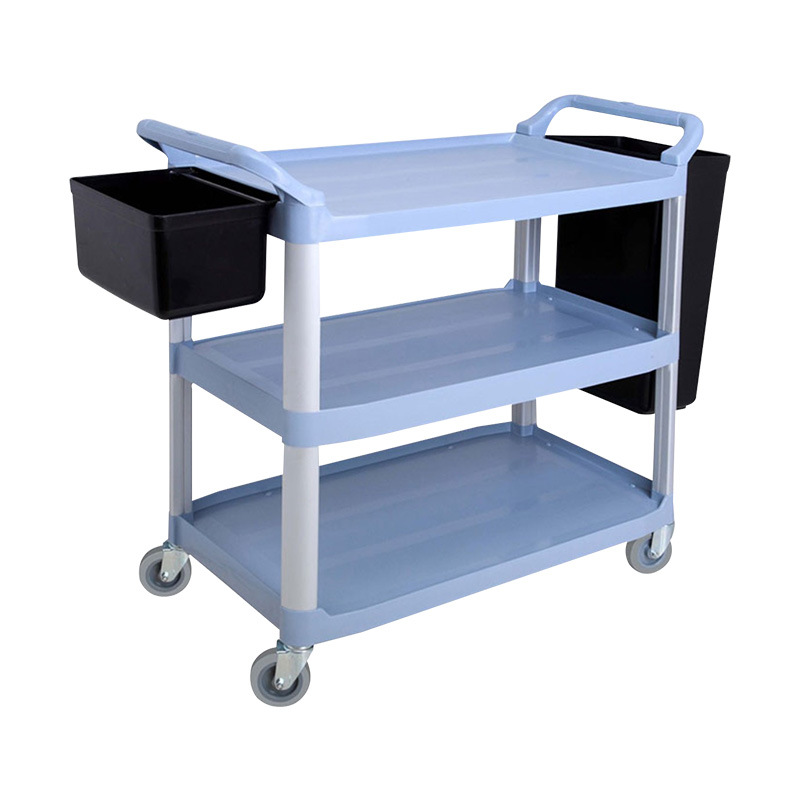 Jinde dining car three-layer dining car plastic dining car silent wheel dining car Wine Car three-layer plastic dining car