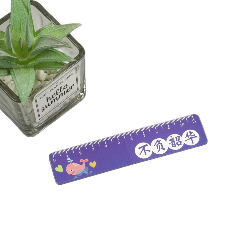 Cross-Border New Product Half-Fold Soft Magnetic Bookmark Customized Inspirational Text Magnetic Bookmark Creative Multi-Functional Stationery Book Page Holder