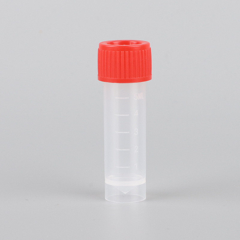 Spot Disposable Plastic Sampling Tube Storage Tube Freezing Tube 5Ml/10Ml/20Ml Disposable Sampling Tube