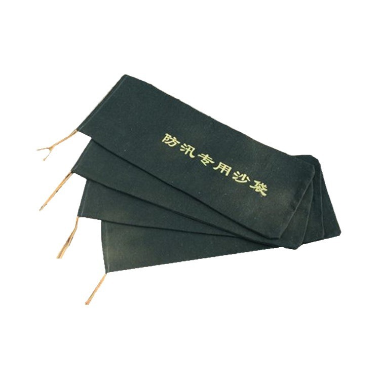 Factory sales rainy season drawstring thick 30 × 70 flood control sandbag property fire control flood control printable