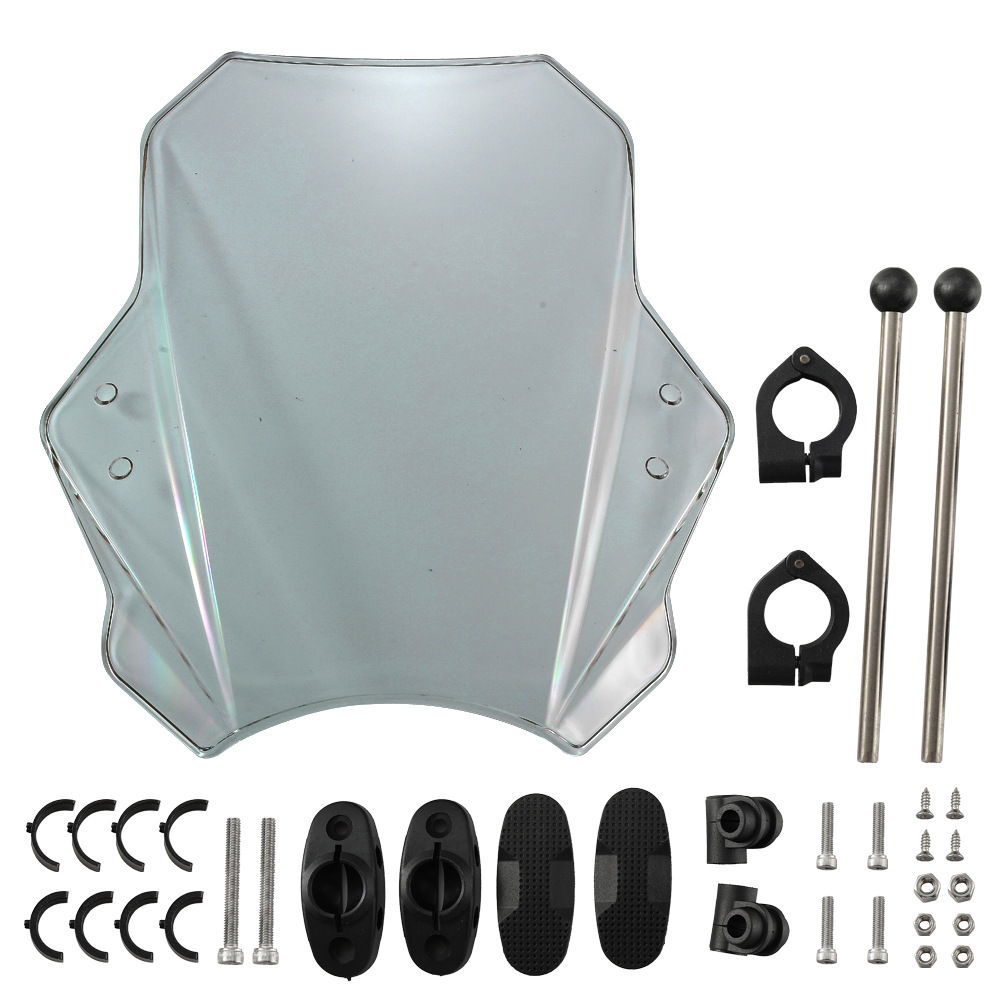 Motorcycle Modification Accessories Suitable for Kawasaki Honda Bmw Yamaha Suzuki Windshield Universal Windshield