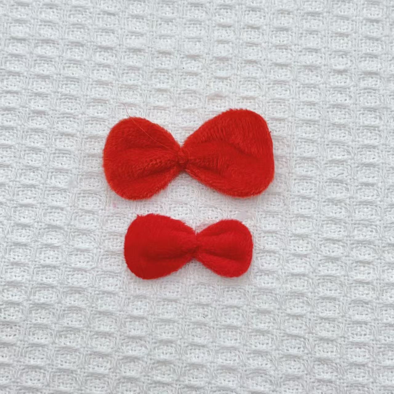 Candy Color Stuffed Bow Fabric Accessories DIY Headwear Hair Accessories Mobile Phone Case Accessories Clothes Accessories Wholesale