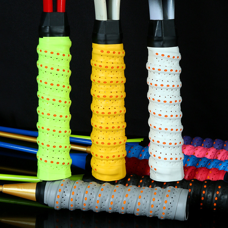 Teddy cat film adhesive thickened non-slip two-color keel hand glue wrapping tape punching badminton tennis racket sweat-absorbing tape