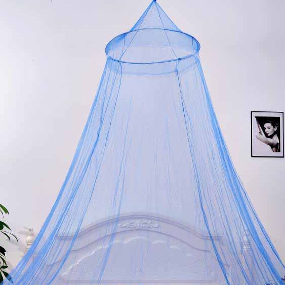 Cross-border 1.5-1.8-meter large round net production palace round net ceiling double dome mosquito net student mosquito net factory