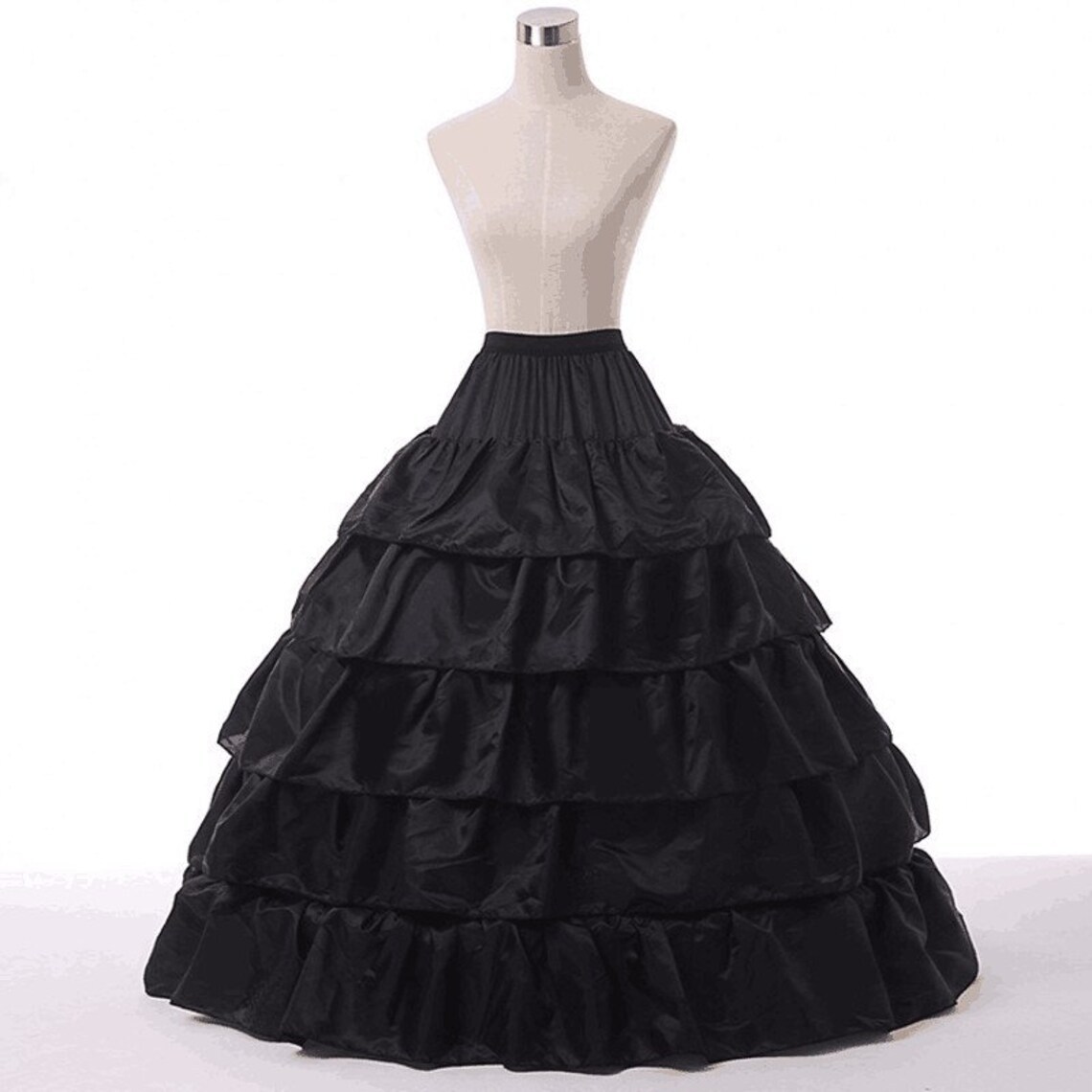 Cross-border foreign trade six steel waist lotus leaf skirt skirt skirt wedding dress violence Fishbone skirt factory direct wholesale