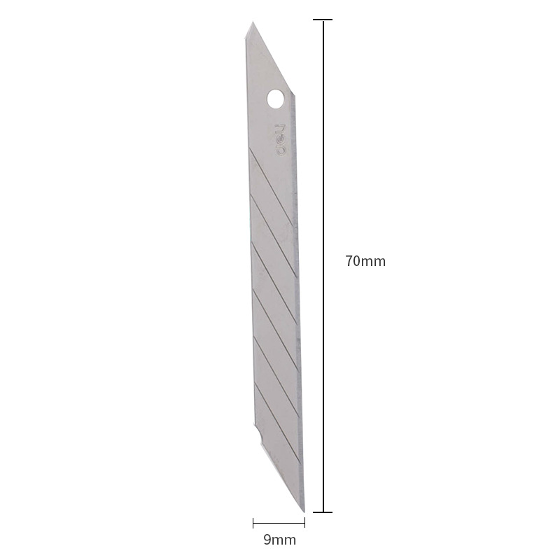 Deli 2015 Utility Blade (Silver) (10 Pieces/Box)