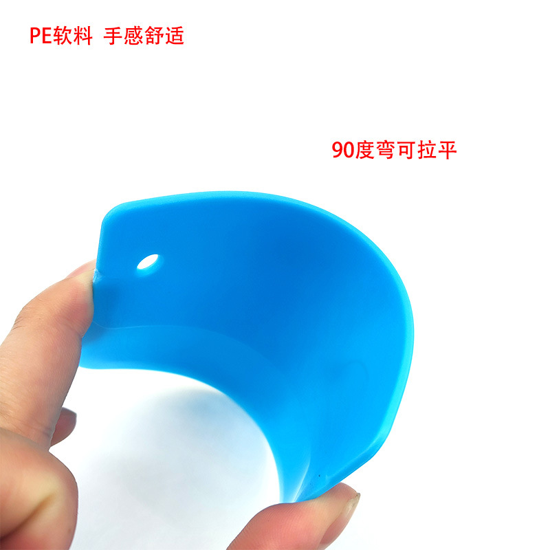 Pp Semi-Circular Baking Plastic Scraper Flour Cutting Knife Cake Cream Spatula Dough Cutter Food Grade