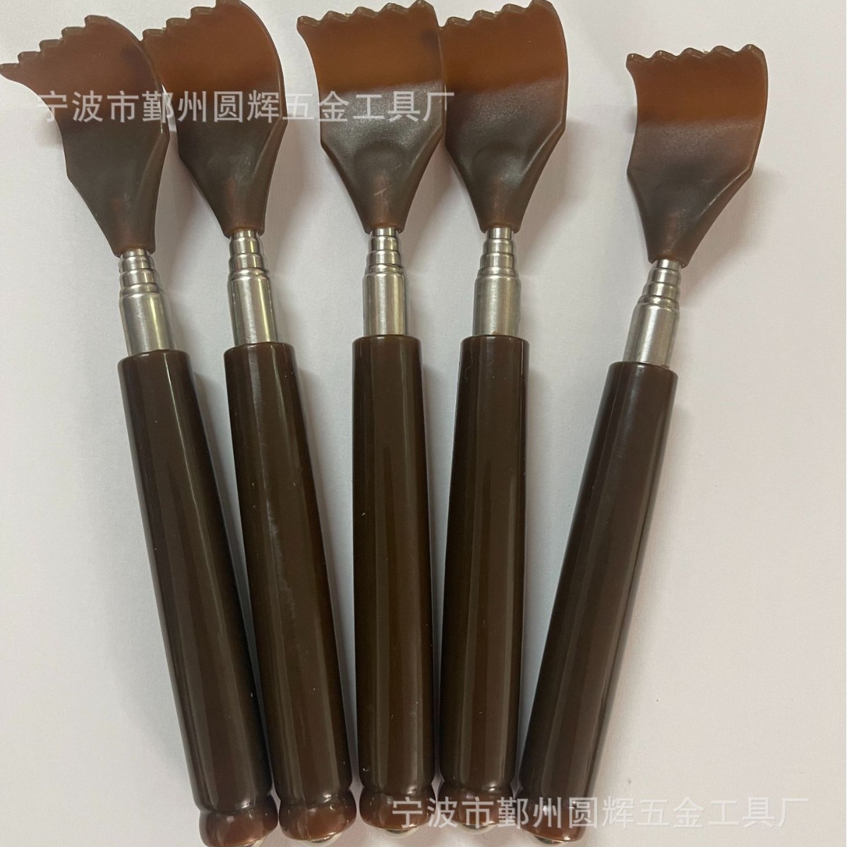 Stainless Steel Five-Section Telescopic Itch Scratcher Without Asking for Help Home Back Scratching Artifact Itch Rake Scratching Rake Massage Scratcher
