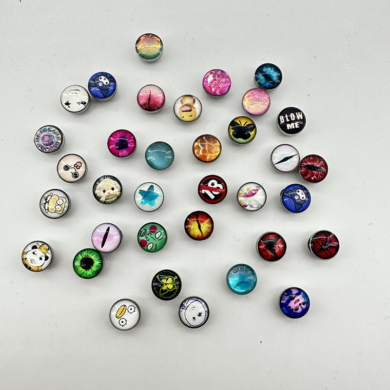 Tongue Nail Coated Titanium Steel Blind Box Randomly Sent High-End Human Body Accessories Cross-Border Piercing Jewelry
