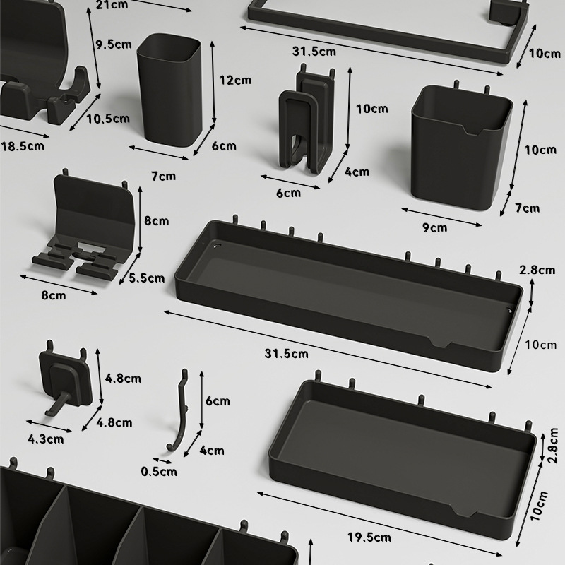 Аксессуары для перфорированной доски 16мм малый крючок для хранения