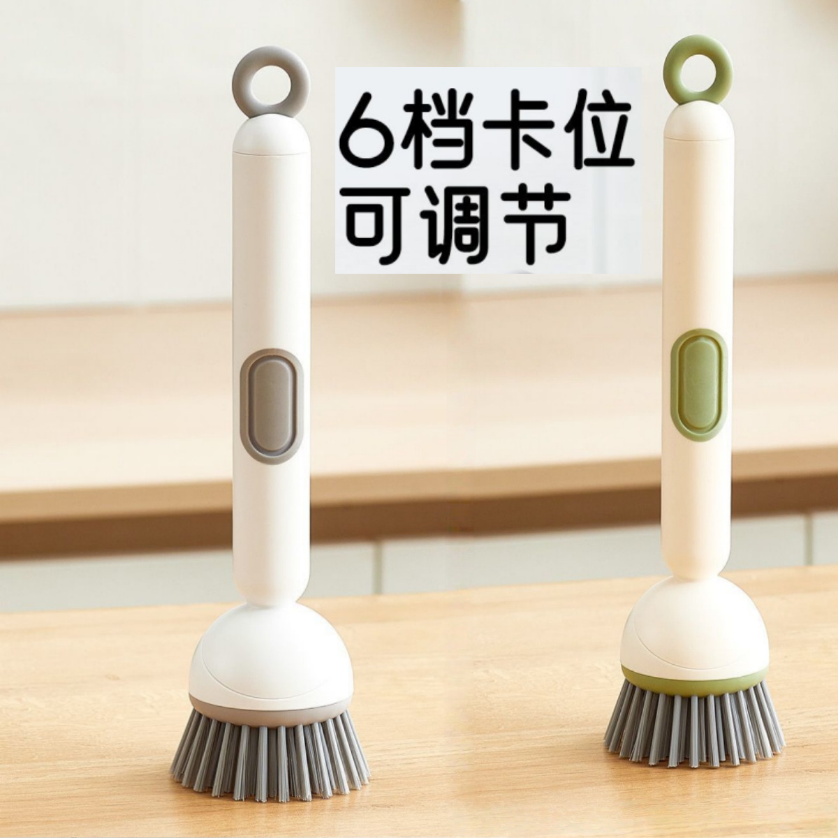 Щетка для мытья кастрюль, длинная ручка, для посуды и кастрюль, не повреждает посуду, щетка для чистки десертных тарелок