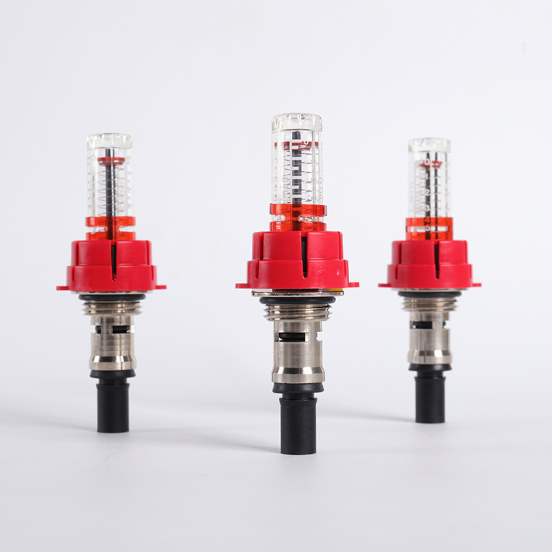 Коллектор для теплого пола с визуальным расходометром, визуальная регулировка потока, индивидуальная упаковка