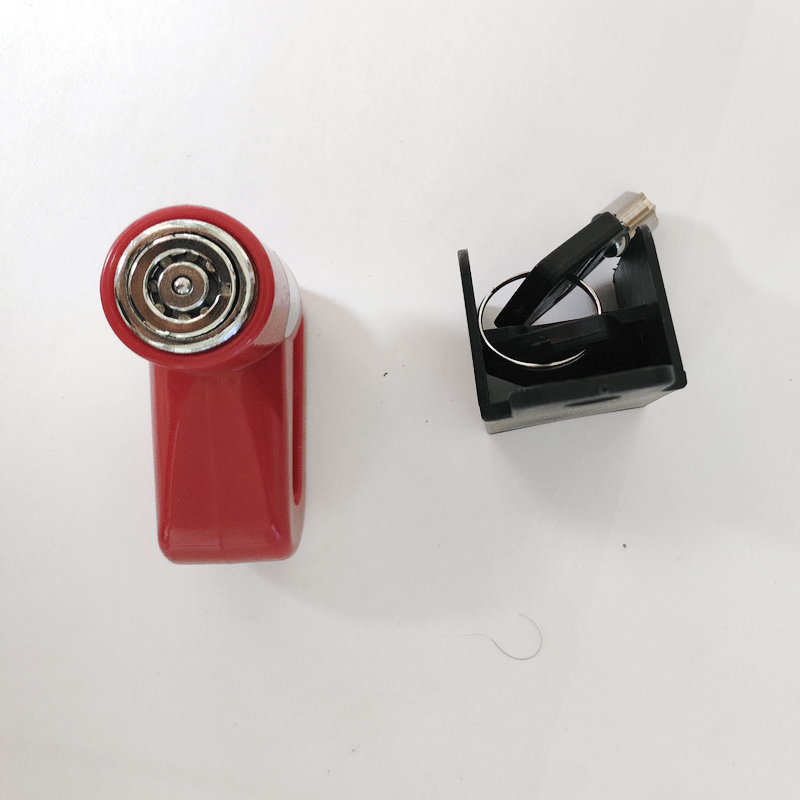 Jinhusheng Electric Motorcycle Disc Brake Lock Motorcycle Electric Vehicle Disc Brake Disc Lock Bicycle Aluminum Alloy Lock