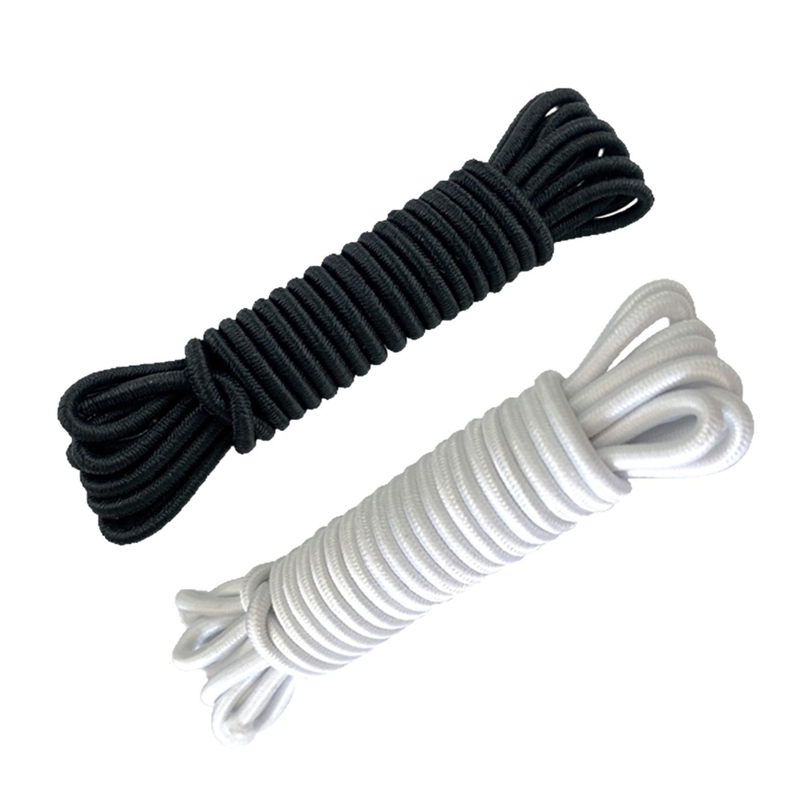 Manufacturer's Latex Elastic Rope, Tendon Rope, High Elastic Round Elastic Band, Black and White Round Elastic Clothing, Shoes and Hats, Hem Elastic Rope