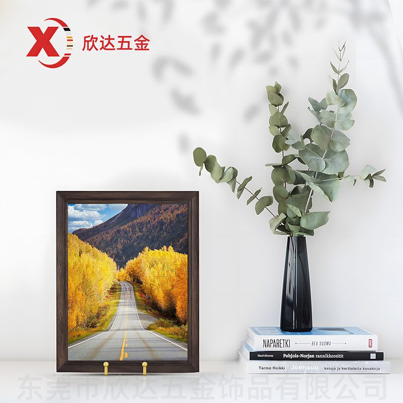 N-Shaped Iron Photo Frame Stand, Simple Mobile Phone Tablet Metal Stand, Ornament Decorative Plate Display Stand