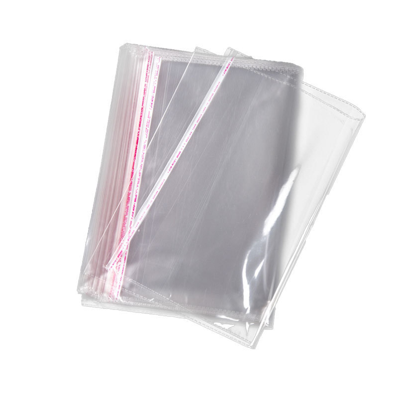 20cm Wide Opp Transparent Self-Sealing Bag, Self-Adhesive Shirt Bag, Department Store Plastic Film Packaging Bag