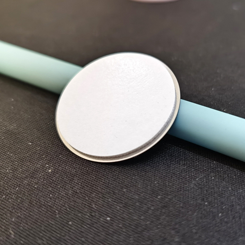 30mm coated back face sticker 1.0mm foam glue magnetic suction night light lamp accessories magnetic stainless small iron sheet