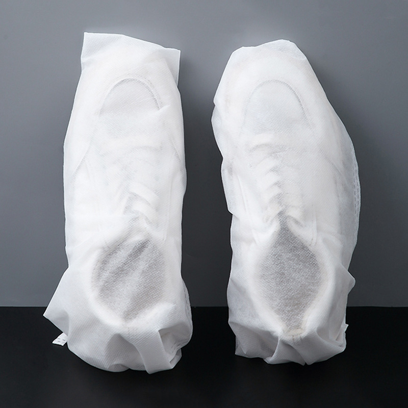Shoe Drying Anti-Yellowing Bag Non-Woven Small White Shoe Dust-Proof Shoe Drying Bag Travel Shoe Cover Shoe Drawstring Storage Bag