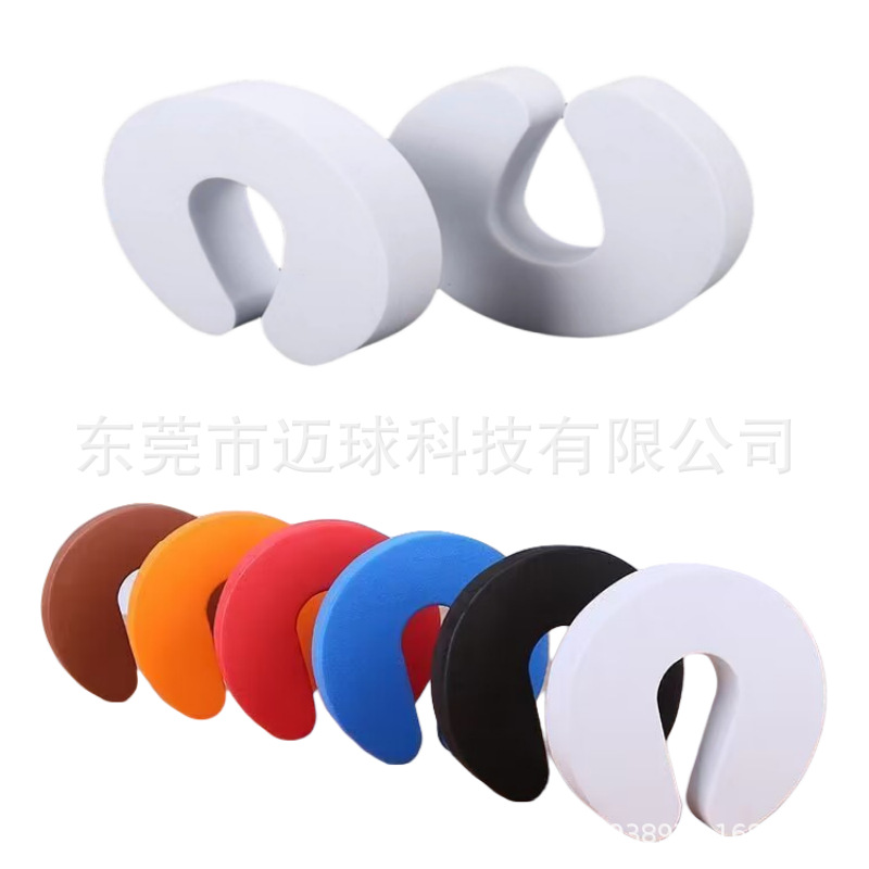 Детский стопор против защемления двери мультяшная безопасность EVA поролоновый дверной зажим