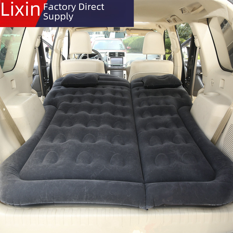 Car Folding Travel Mattress SUV Rear Seat Sleeping Mat Trunk Car Inflatable Bed Car Air Cushion Inflatable Cushion