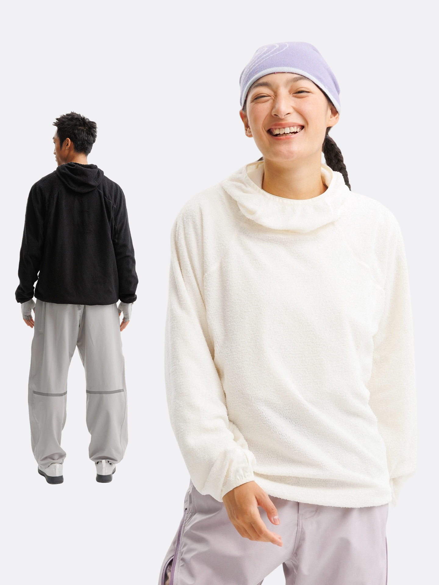 Urban Outdoor Men's and Women's Ultra-Lightweight Dynamic Constant Temperature Windproof and Water-Repellent Cloud Velvet Mountain Sports Running Jacket