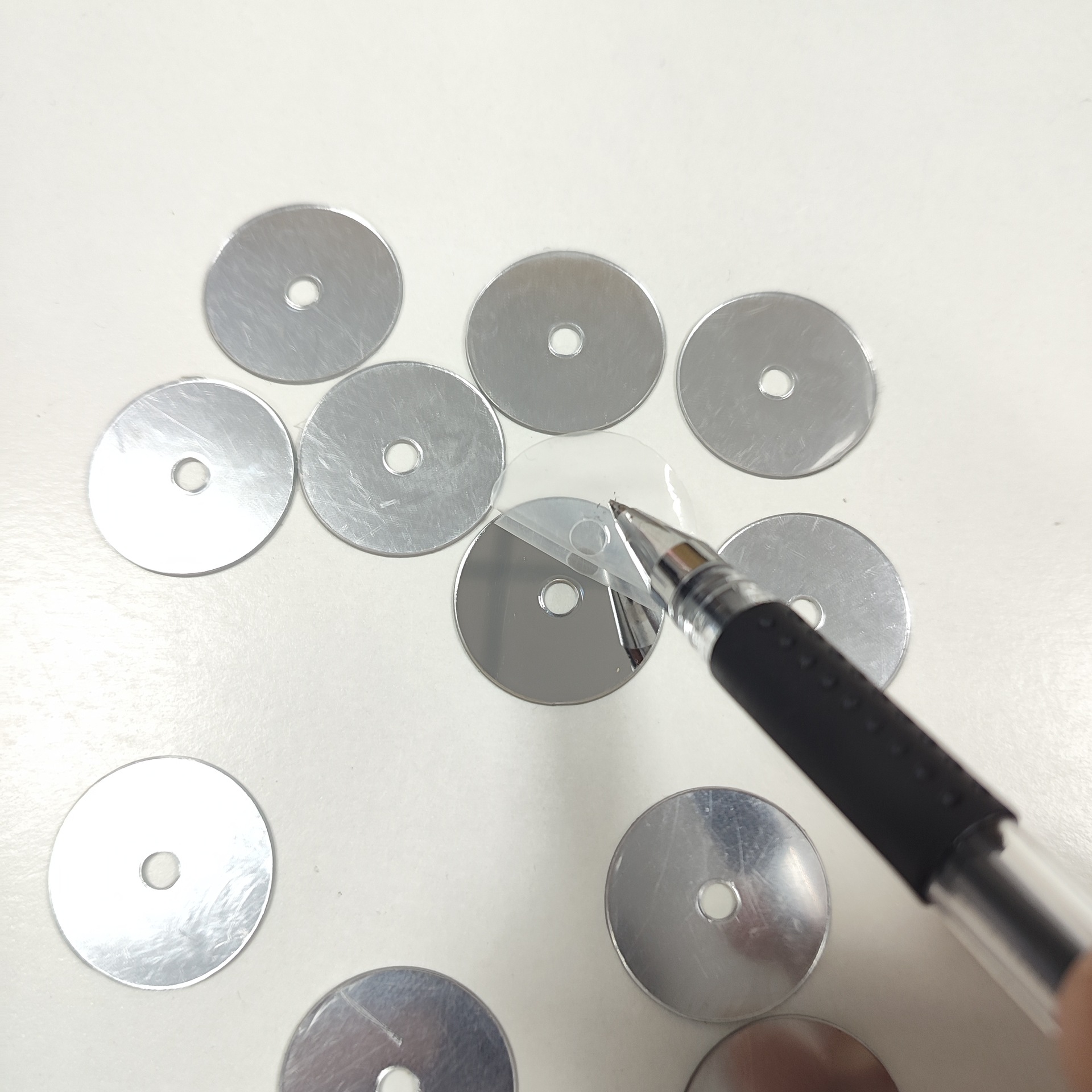 Anti-Scratch Hardened Pc Lens//Pet Acrylic Mirror High-Definition Electroplating Patch Craft Toy