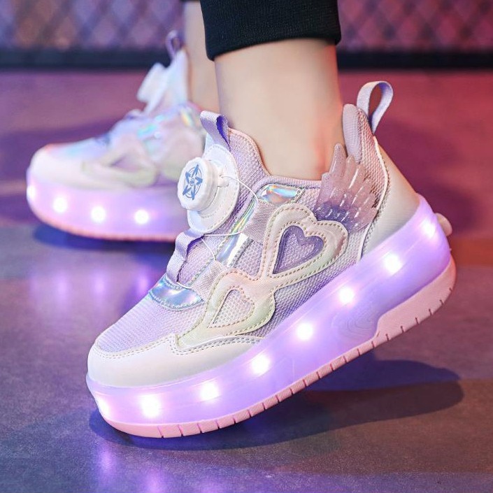 Explosive Heelys Shoes Boys Summer Breathable Children Pupils sneaker Light Shoes Skating Skate Shoes Girls