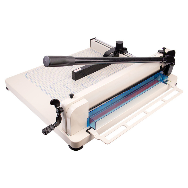 858A3 Thick Layer Paper Cutter Cut 40mm Manual Desktop Paper Cutter Neutral English Heavy Duty Paper Cutter