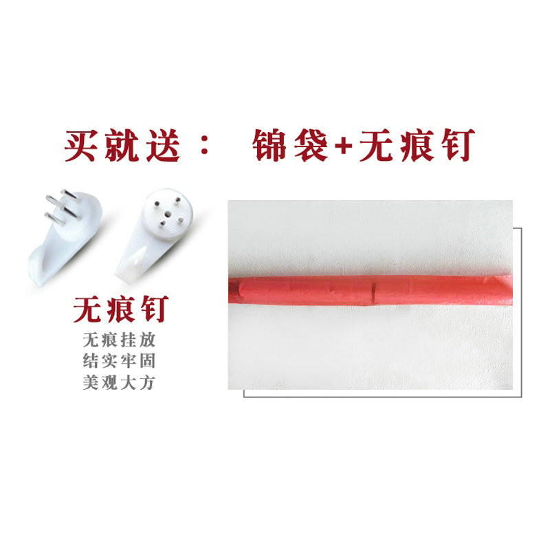 44-551 Chinese painting calligraphy and painting waterfall landscape welcome pine cornucopia living room decoration high simulation painting core wholesale