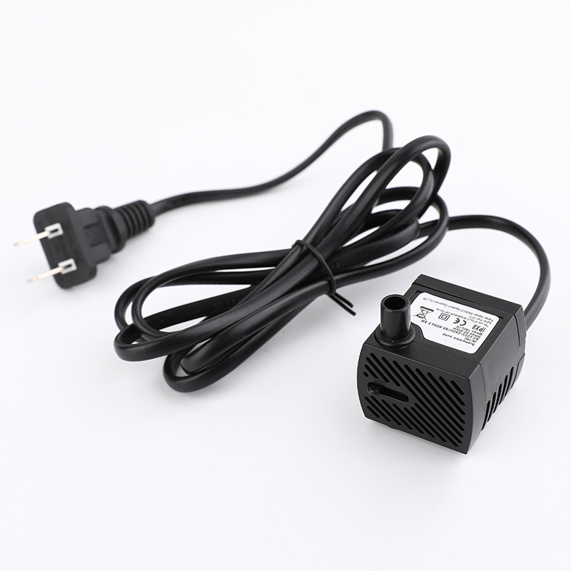 Fish Tank Water Pump Aquarium Silent Mini Pump Rockery Fountain Micro Water Pump Pet Water Dispenser Pump Small