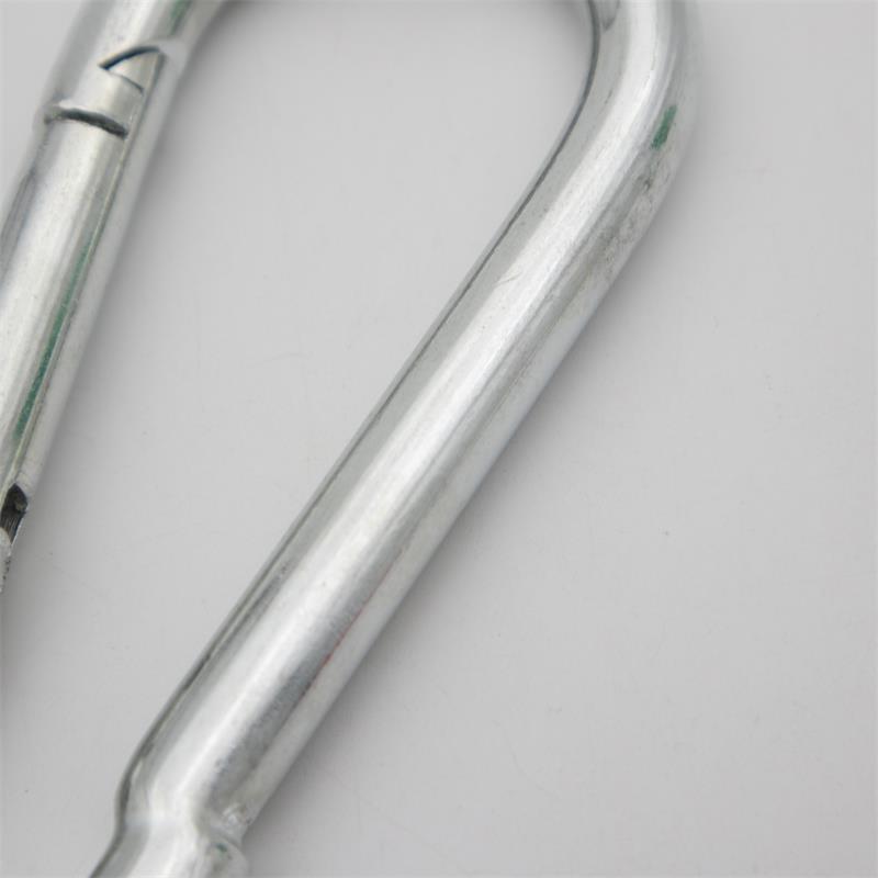 Customized Factory Direct Sales Spot Outdoor Mountaineering Safety Buckle Insurance Hook Spring Hook Hardware Accessories Rigging Load-Bearing