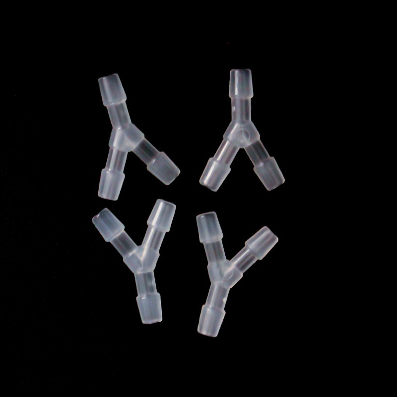Пластиковый Y-образный тройник, пластиковый тройник для сельди, равный диаметр, тройник для водопроводной трубы, шланг, соединитель PP, тройник 4 мм
