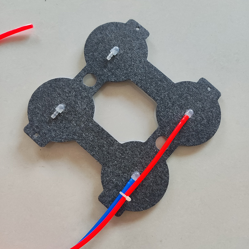 Car Seat Back Lumbar Support Four-Point Massage Airbag Supply Lumbar Support Adjustment Air Bag Custom Development and Production