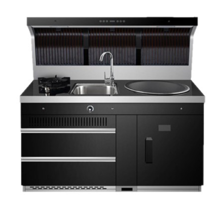 Firewood Stove Integrated Stove Large Pot Stove Smokeless Integrated Wood Burning Household Rural Villa New Multi-Functional Integrated Stove