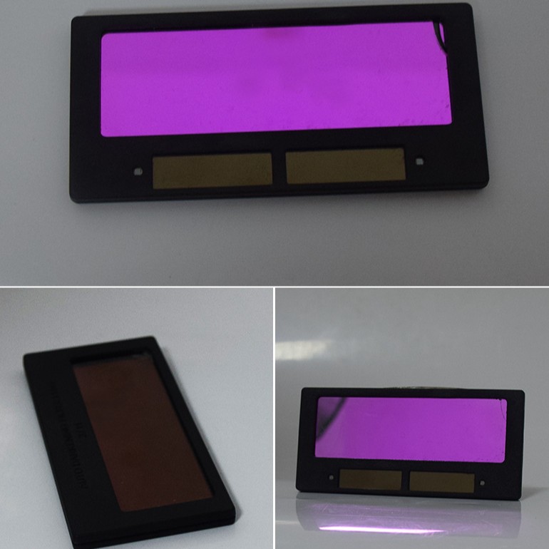 Welding lens wholesale factory supply automatic dimming lens liquid crystal sheet solar welding helmet inner mask