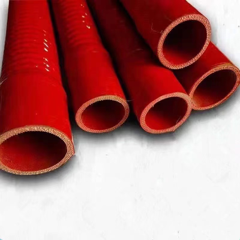 Automotive Steel Wire Corrugated Hose Clamp, Fabric Clamp, Silicone Hose for Air Outlet and Inlet Pipes, High Temperature Resistant, Suitable for Various Machinery