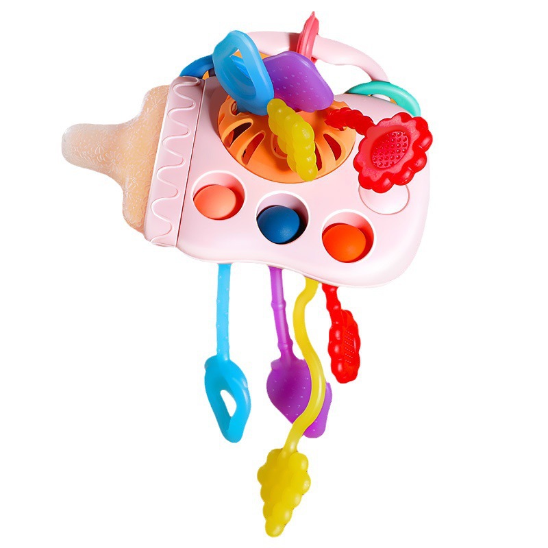 Tiktok's same feeding bottle Lala le baby pumping 0-1 year old baby 8 educational early education toys 6 Cross-border hot sale