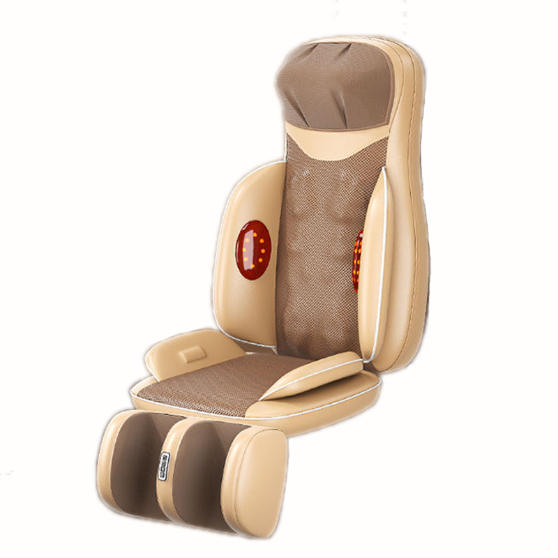 Massage Pad Hot Compress Massager Back Massage Cushion Waist Kneading Shoulder and Neck Massage Pillow Multifunctional Massager