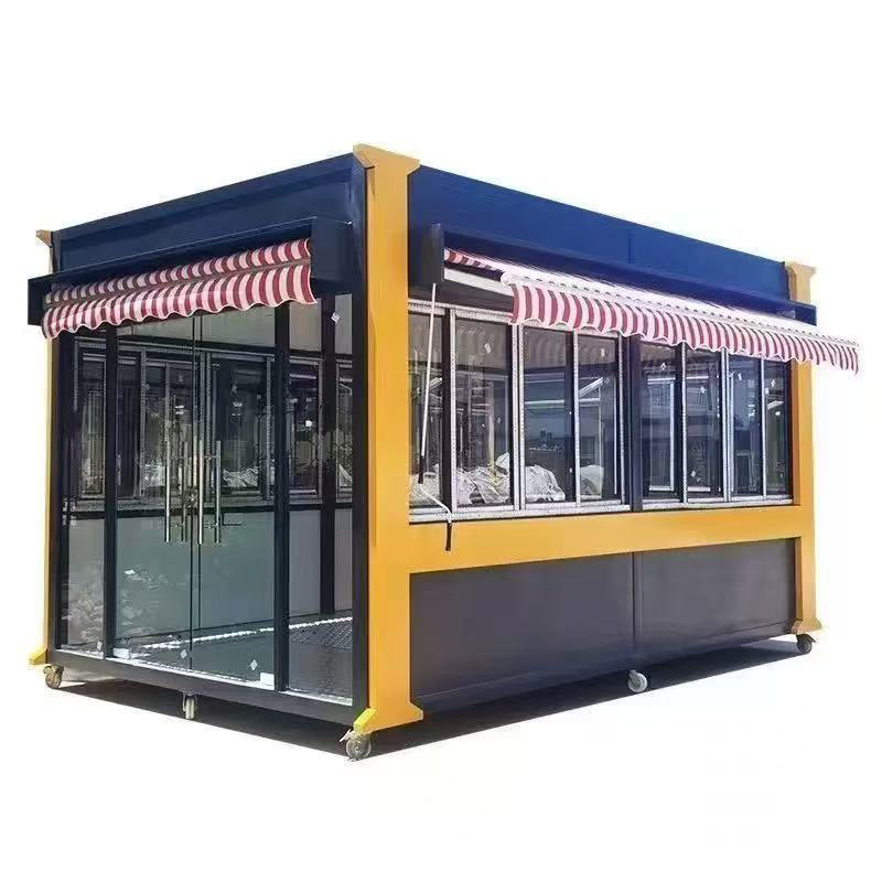 Popular Mobile Apple Store Kiosk, Coffee Shop, Bubble Tea Shop, Night Market Stall, Scenic Spot Container Shop, Sales Kiosk