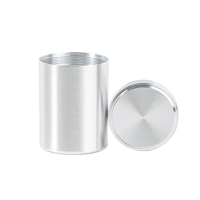 Portable small size Mini Tea Cans Small Aluminum Cans Small Cans Tea Cans Iron Cans High-grade Tea Gift Box Packaging Empty Box