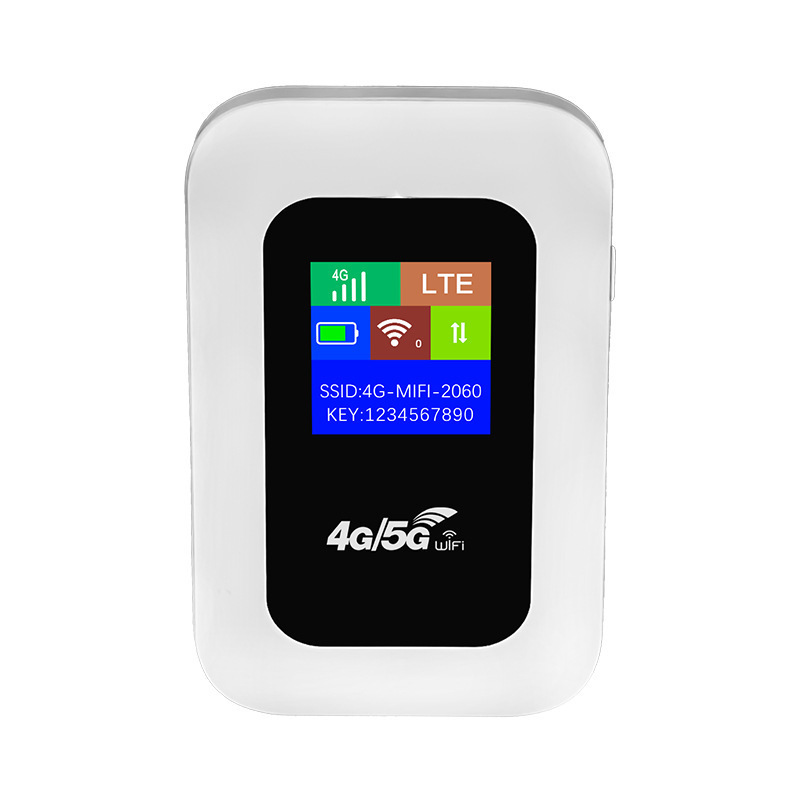 4g Wireless Portable Mifi Color Screen Portable Lte Router Wireless Wifi Can Insert Sim Card 4G5G Router