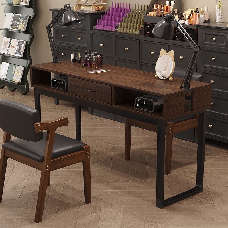 Набор маникюрного стола и стульев, ретро, специальная цена, экономичный маникюрный стол для одного/двух с лампой, японский стиль маникюрного стола и стульев