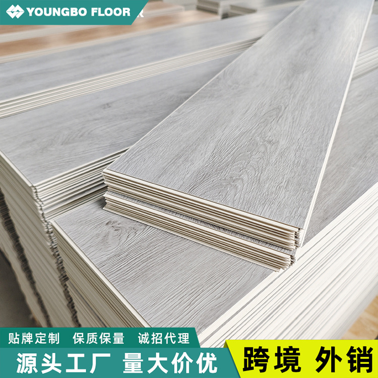 Индивидуальный SPC каменно-пластиковый соединяемый пол для гостиниц и квартир, тип замка, утолщенный, износостойкий, новый огнеупорный каменно-кристаллический пол