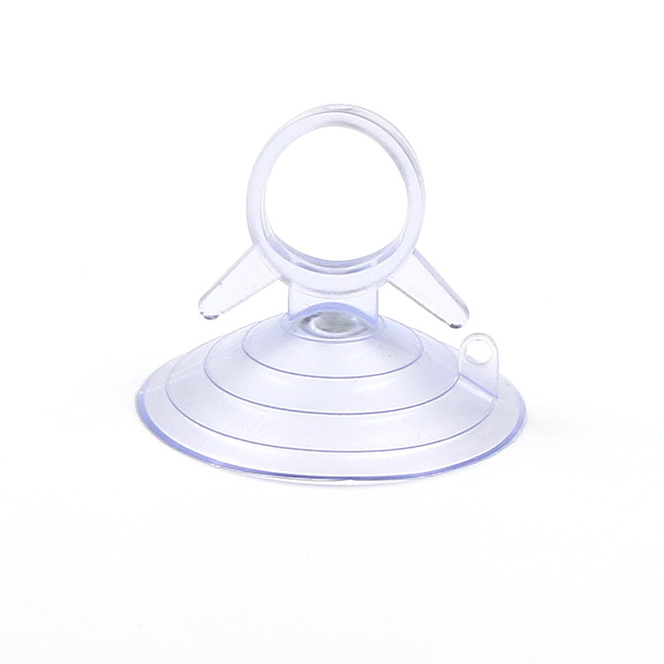 Factory direct 4.5cm -3.5cm sun shield suction cup transparent black dovetail car front gear sunshade suction cup