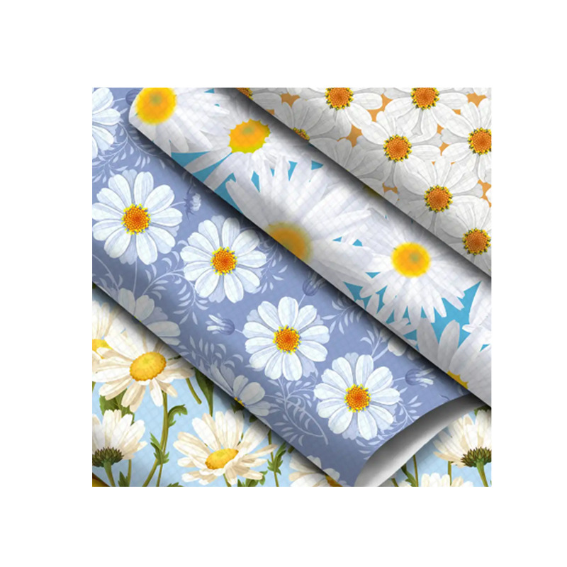 Manufacturer Customized Digital Printing Processing Leather Fabric Luggage Table Mat Clothing Handbag Material Printing and Cutting