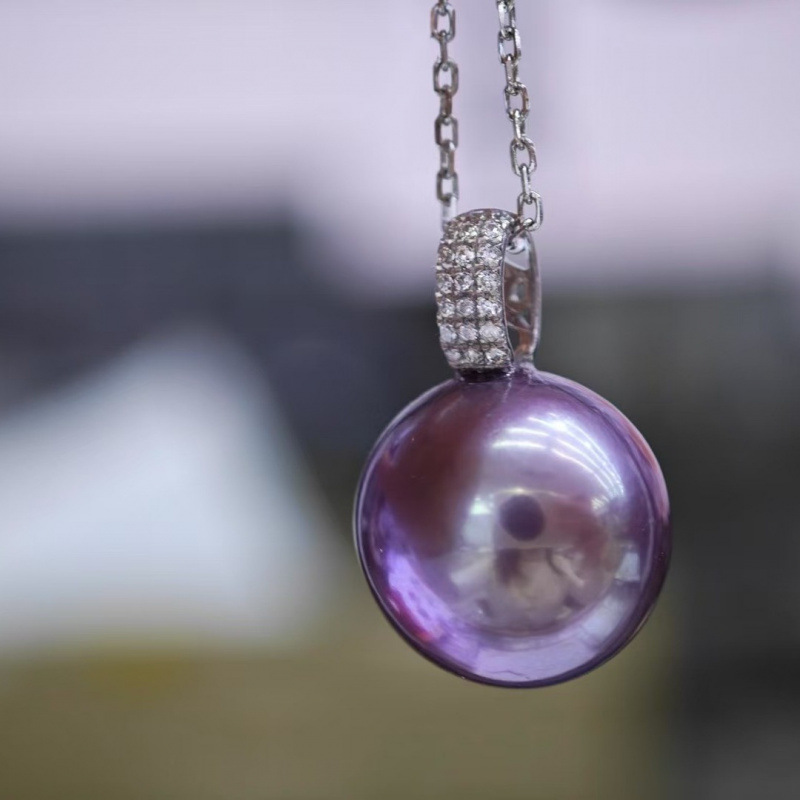 The Light of Domestic Products 13-14mm Perfectly Round, Bright and Flawless, Natural Color Bulbs