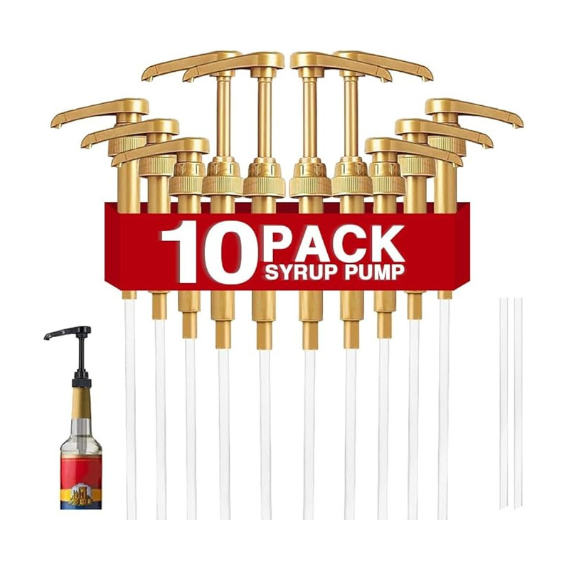 Новая головка насоса с 28 зубьями для дозирования сиропа Molin, сиропа для кофе и фруктовой мякоти, насос с соплом для перекрестной подачи