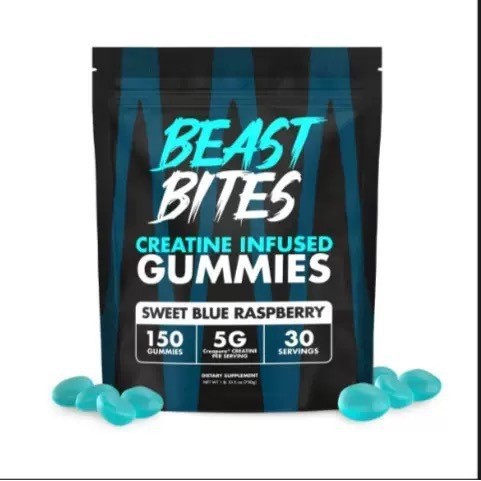 Spot Export Hot-Selling Creatine Gummy Bag Creatine Gummy Tk Hot-Selling Bag Amazon Hot-Selling
