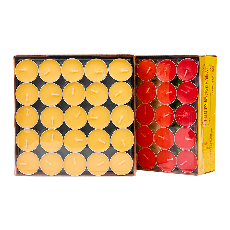 Butter Lamp 4 Hours 100 Candle Lamps for Buddha Everlasting Lamp Butter Lamp Plum Blossom Buddha Supplies Customized